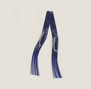 Fringe silk Twilly